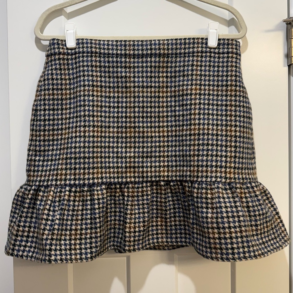 J. Crew, Skirt • 100% Wool